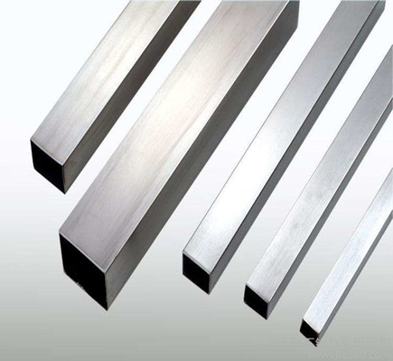 304 2B الفولاذ المقاوم للصدأ أنبوب مربع مستطيل ASTM JIS 26 مقياس مسحوب على البارد