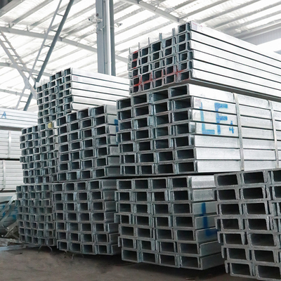 SS400 50mm المجلفن C قناة ASTM تراجع الساخنة المجلفن C القناة