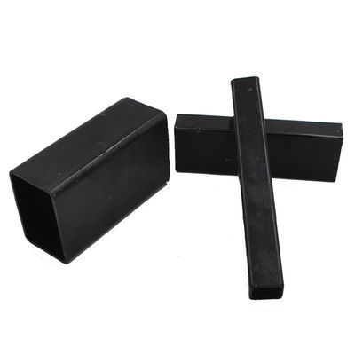 ASTM 7mm أنبوب معدني أسود مربع S235JR 2 بوصة أنبوب فولاذي أسود