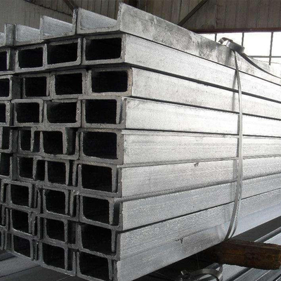 50 مم الصلب المجلفن C قناة معدنية حديد U شعاع ASTM Q235 Q345