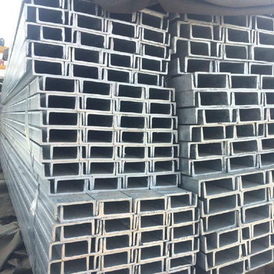 ASTM C الملف الشخصي المجلفن قناة الصلب U نوع القناة الصلب المدادة
