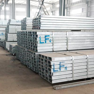 50 مم الصلب المجلفن C قناة معدنية حديد U شعاع ASTM Q235 Q345
