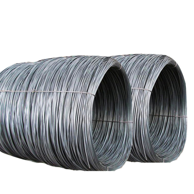 المدرفلة على الساخن أسلاك الفولاذ المجلفن رود SAE 1065 معدن الحديد الزنك اللون 20g / M2