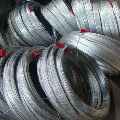 0.55mm 10B21 أسلاك الفولاذ المجلفن قضيب الحديد المدرفلة على البارد لشبكة السياج