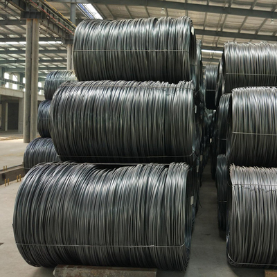 0.55mm 10B21 أسلاك الفولاذ المجلفن قضيب الحديد المدرفلة على البارد لشبكة السياج