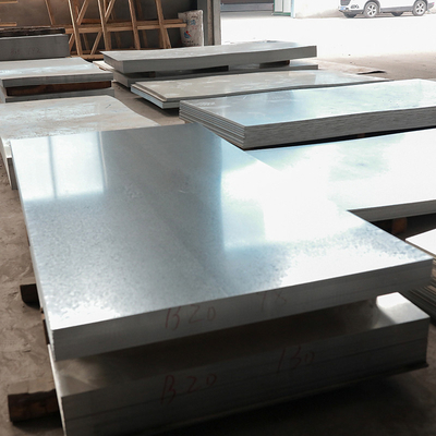 انخفض الساخنة ألواح الصلب المجلفن بناء سقف AISI ASTM 1.2MM
