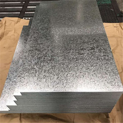 صفائح الفولاذ المطلية بالزنك المجلفن GI Plate HDG Z120 / ㎡ 0.35mm 0.45mm 0.55mm