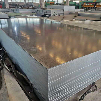 صفائح الفولاذ المطلية بالزنك المجلفن GI Plate HDG Z120 / ㎡ 0.35mm 0.45mm 0.55mm