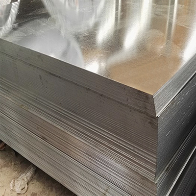 4 × 8 صفيحة فولاذية مجلفنة Dx51d G60 صفيحة حديد GI مغموسة على الساخن
