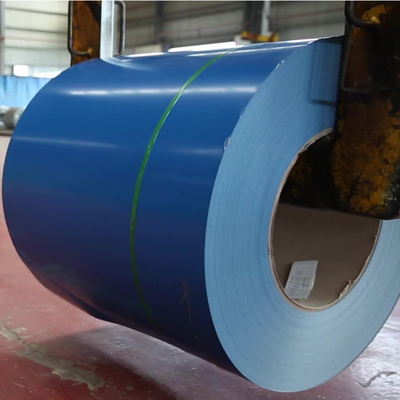 ورقة مجلفنة PPGI لفائف فولاذية مغلفة بالزنك ASTM 0.8mm 0.12mm
