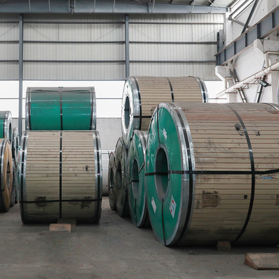 ASTM 304 2B المدرفلة على البارد لفائف الفولاذ المقاوم للصدأ 300 سلسلة المدرفلة على الساخن 1.5 مم