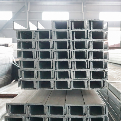 SS400 50mm المجلفن C قناة ASTM تراجع الساخنة المجلفن C القناة