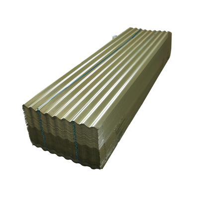 CGCC Gi الملونة المموج الصفائح المعدنية 5ft تسقيف المموج