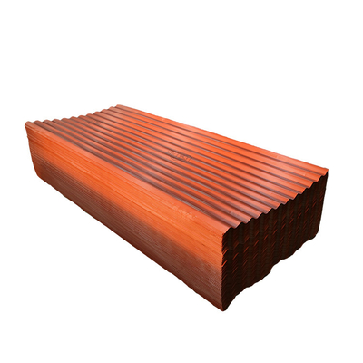 عرض 20-1250mm ورقة سقف PPGI 275g صفائح مغلفة بالألوان Ppgi