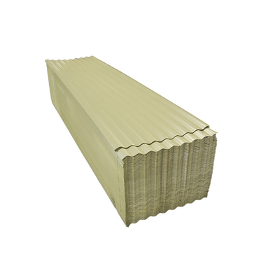 صفائح التسقيف المموجة لون راؤول Ppgi 12m Gi Color Coated