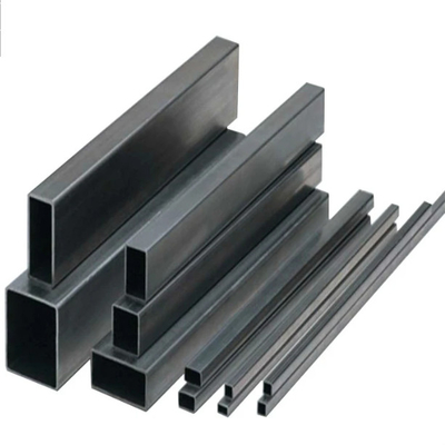 ISO 14mm أنبوب فولاذي أسود مربع JIS SS400 أنبوب مربع مجلفن