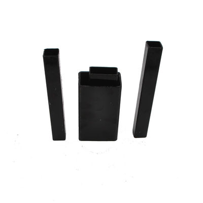 ASTM 7mm أنبوب معدني أسود مربع S235JR 2 بوصة أنبوب فولاذي أسود