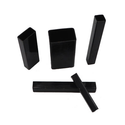 ASTM 7mm أنبوب معدني أسود مربع S235JR 2 بوصة أنبوب فولاذي أسود