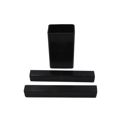 ASTM 7mm أنبوب معدني أسود مربع S235JR 2 بوصة أنبوب فولاذي أسود