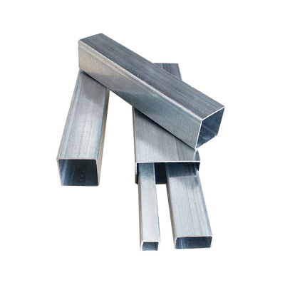 ASTM Q195 أنابيب فولاذية مجلفنة مربعة بقسم 150x150