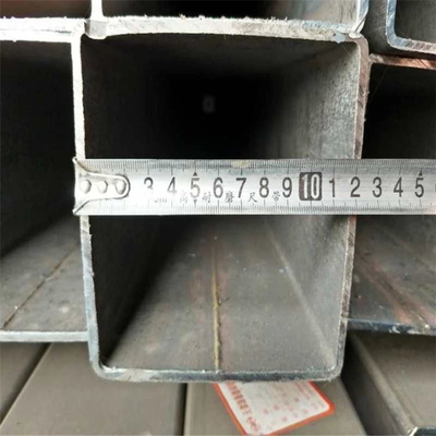 3x2 أنبوب مربع مجلفن 0.6 مم أنابيب مستطيلة من الصلب المدرفلة على البارد