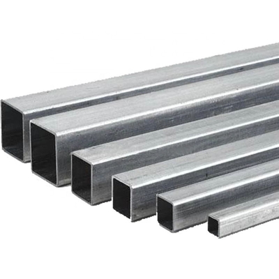 GB 12 Gauge مربع أنابيب مجلفنة Q345