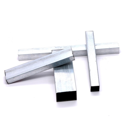 GB 12 Gauge مربع أنابيب مجلفنة Q345