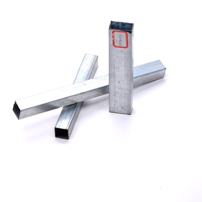 GB 12 Gauge مربع أنابيب مجلفنة Q345