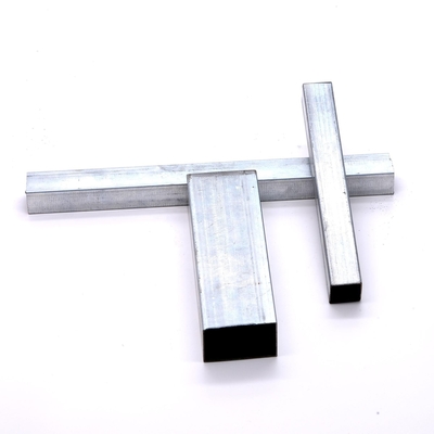 GB 12 Gauge مربع أنابيب مجلفنة Q345