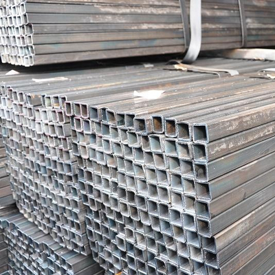 Q195 أنبوب مربع مجلفن SPHC 2x3 أنابيب فولاذية مجلفنة