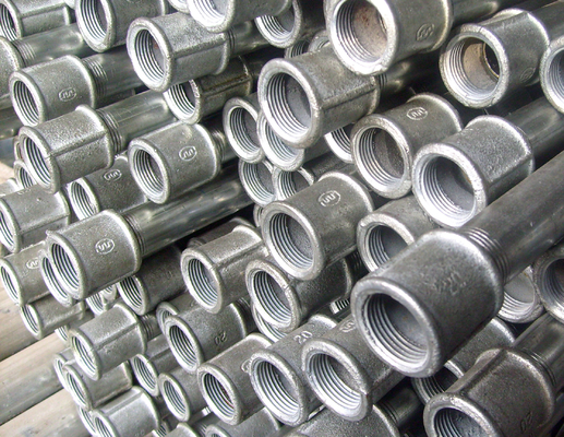المدرفلة على البارد 14 مم أنابيب الصلب المجلفن المستديرة Astm A 53 B Ms Erw Pipe