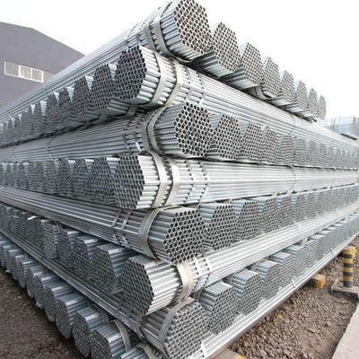 Astm A 53 Gr B أنابيب الصلب المجلفن Q235 Erw