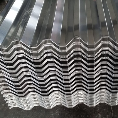 الصفائح المعدنية المجلفنة المموجة SMP 1100mm ألواح الصلب المجلفن