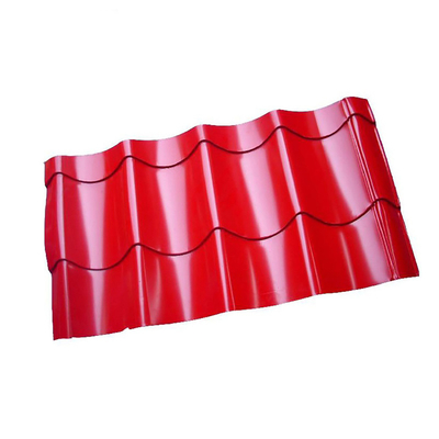 800mm Galvalume Color Coated Sheet CGCC الألمنيوم المطلي مسبقًا