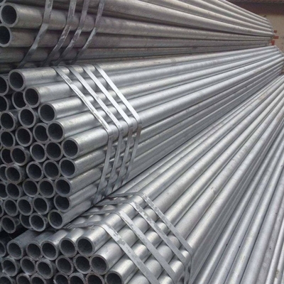 ASTM جدول 40 أنبوب فولاذي مجلفن بالغمس الساخن أنبوب DX51D دائري مجلفن