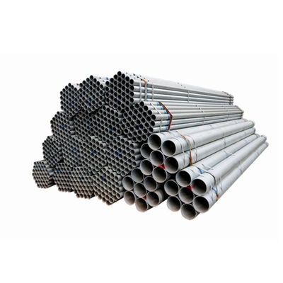 ASTM جدول 40 أنبوب فولاذي مجلفن بالغمس الساخن أنبوب DX51D دائري مجلفن