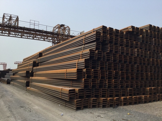 Sy295 Sy390 355mpa Sy390 كومة صفائح فولاذية مشكلة على البارد AISI Ss400 Astm A36