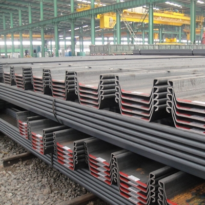 U شكل Astm A36 الكربون الصلب لوحة SY295 أكوام ورقة المدرفلة على الساخن